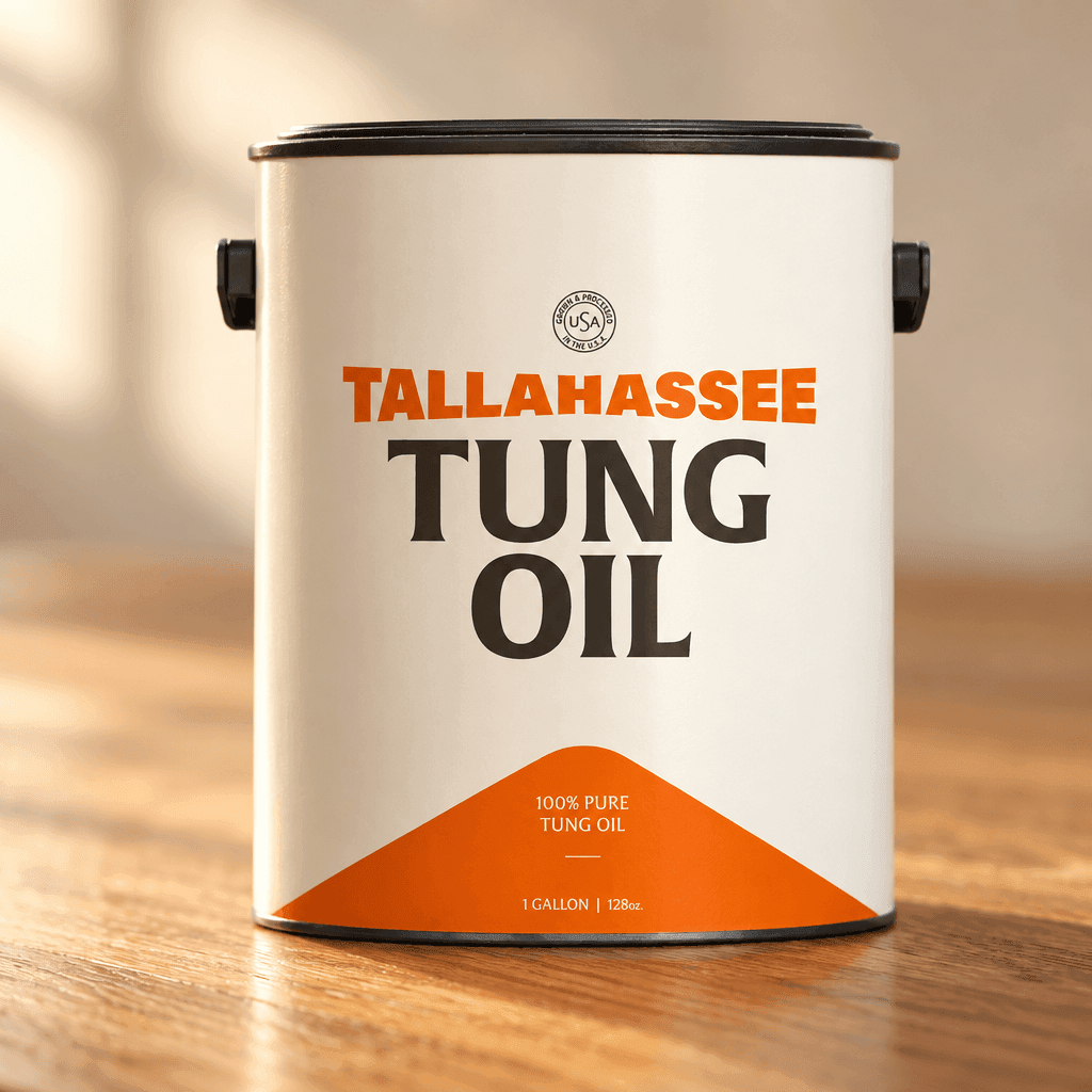 100% Pure Tung Oil — 128oz Gallon